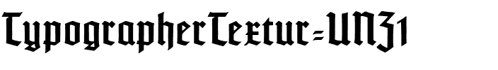 TypographerTextur UNZ1 Regular.ttf
