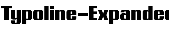 Typoline Expanded Regular.otf