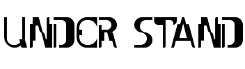UNDER STAND Normal.ttf