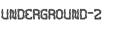 UNDERGROUND 2 Normal.ttf