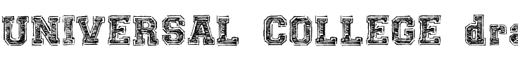 UNIVERSAL-COLLEGE-draft Normal.ttf