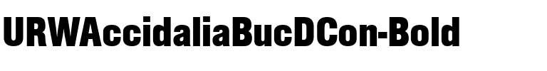 URWAccidaliaBucDCon Bold.ttf