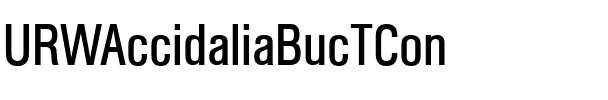 URWAccidaliaBucTCon Regular.ttf