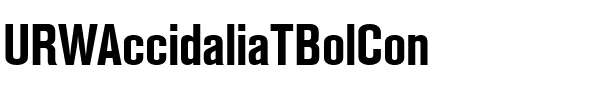 URWAccidaliaTBolCon Regular.ttf