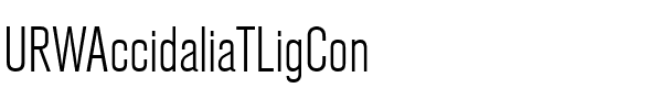 URWAccidaliaTLigCon Regular.ttf