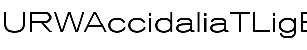 URWAccidaliaTLigExt Regular.ttf