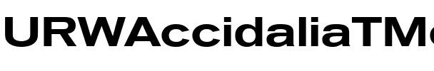 URWAccidaliaTMedExt Regular.ttf