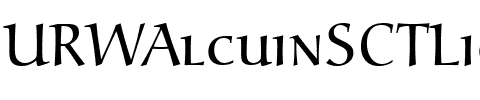 URWAlcuinSCTLig Regular.ttf
