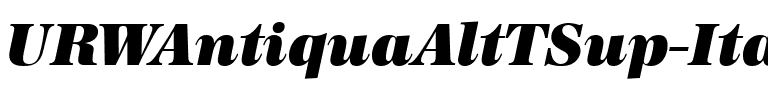 URWAntiquaAltTSup Italic.ttf