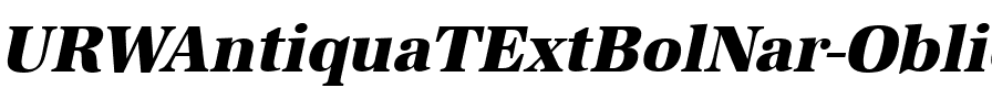 URWAntiquaTExtBolNar Oblique.ttf