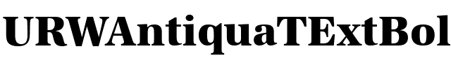 URWAntiquaTExtBolNar Regular.ttf