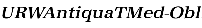 URWAntiquaTMed Oblique.ttf