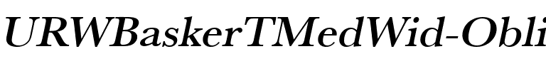 URWBaskerTMedWid Oblique.ttf