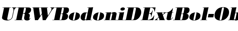 URWBodoniDExtBol Oblique.ttf