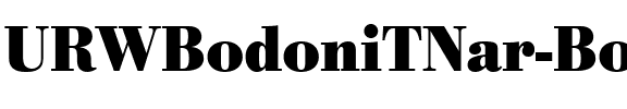 URWBodoniTNar Bold.ttf