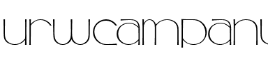 URWCampanusD Regular.ttf