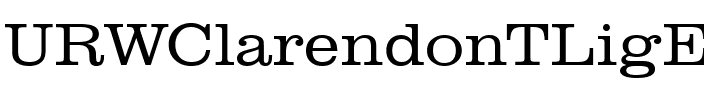 URWClarendonTLigExtWid Regular.ttf