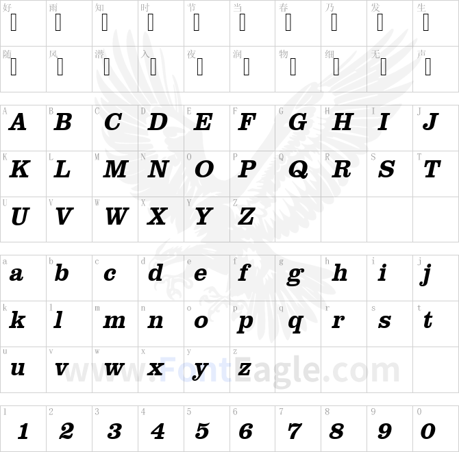 URWClarendonTMedNar-Oblique