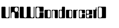 URWCondorcetD Regular.ttf