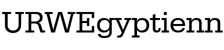 URWEgyptienneT Regular.ttf