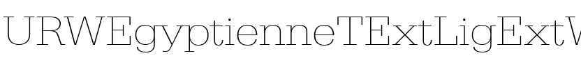 URWEgyptienneTExtLigExtWid Regular.ttf