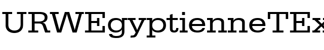 URWEgyptienneTExtWid Regular.ttf