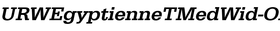 URWEgyptienneTMedWid Oblique.ttf