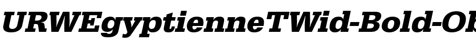 URWEgyptienneTWid Bold Oblique.ttf