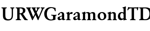 URWGaramondTDem Regular.ttf