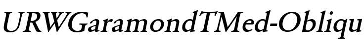 URWGaramondTMed Oblique.ttf