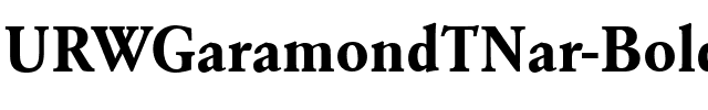 URWGaramondTNar Bold.ttf