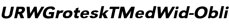 URWGroteskTMedWid Oblique.ttf