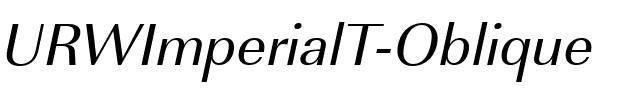 URWImperialT Oblique.ttf