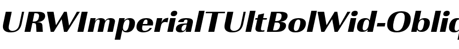 URWImperialTUltBolWid Oblique.ttf