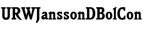 URWJanssonDBolCon Regular.ttf