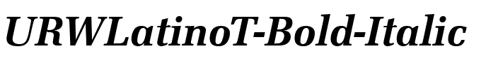 URWLatinoT Bold Italic.ttf