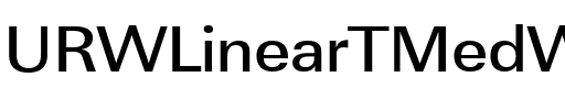 URWLinearTMedWid Regular.ttf