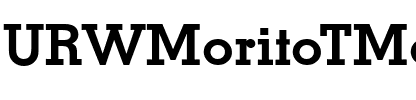 URWMoritoTMed Regular.ttf
