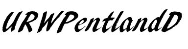 URWPentlandD Regular.ttf