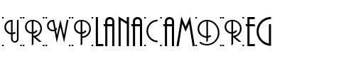 URWPlanaCamDReg Regular.ttf