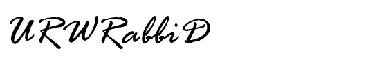 URWRabbiD Regular.ttf