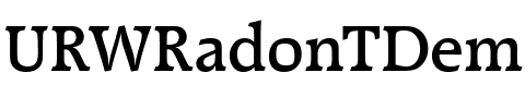 URWRadonTDemBol Regular.ttf