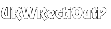 URWRectiOutP Regular.ttf