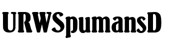 URWSpumansD Regular.ttf