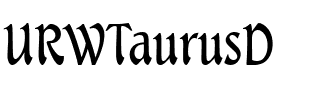 URWTaurusD Regular.ttf