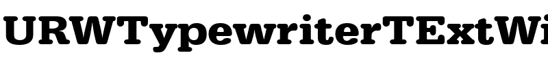URWTypewriterTExtWid Bold.ttf