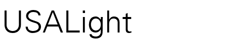 USALight Regular.ttf