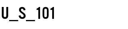 U.S. 101 Regular.ttf