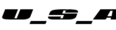 U.S.A. Italic Italic.ttf