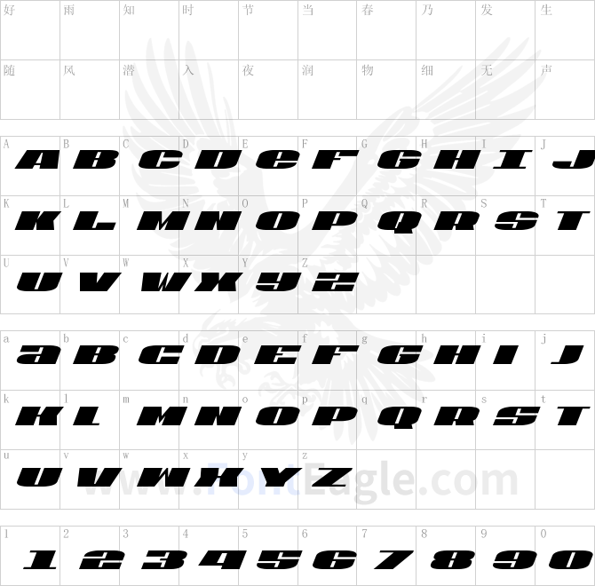 U_S_A_Condensed-Italic